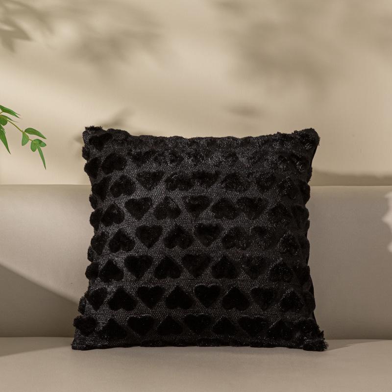 Cozy Autumn & Winter Plush Pillow - Modern Simple Design for Sofa or Living Room