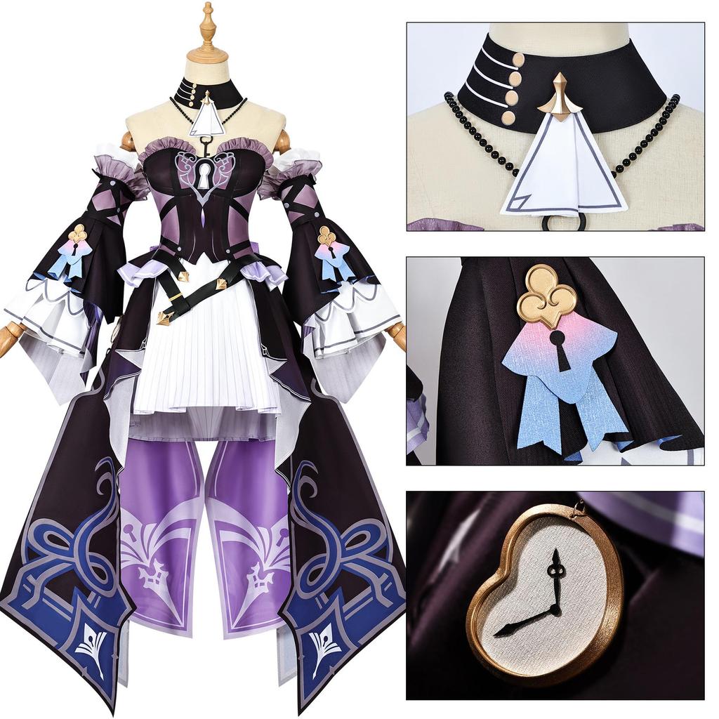 Himeko Cosplay Costume - Honkai Star Rail Anime Outfit