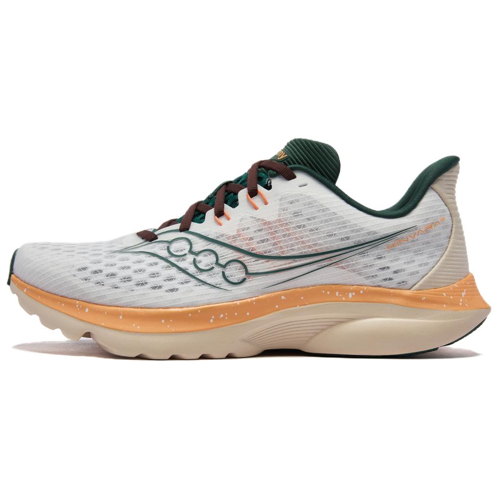 Saucony Kinvara Essence 16 Running Shoes Unisex White Green S101441-1004 35.5