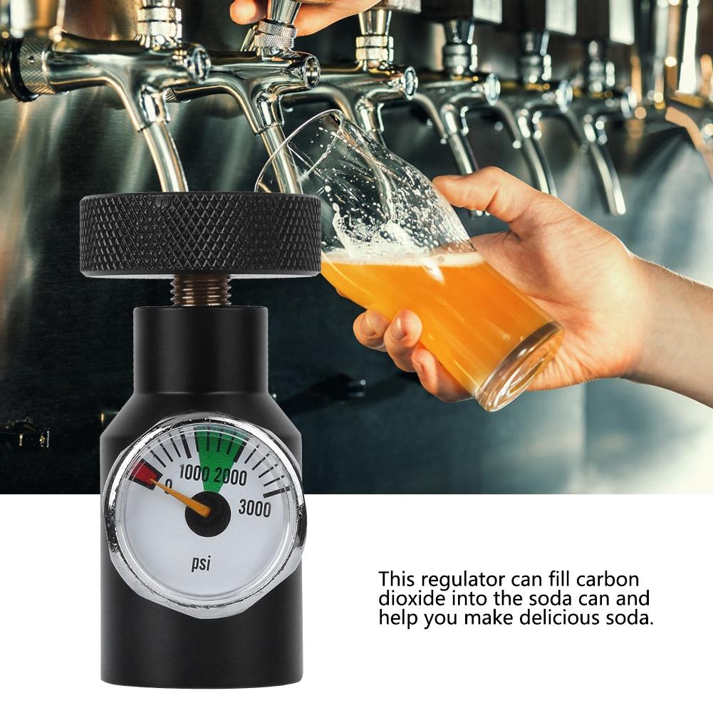CO2 Cylinder Refill Adapter Connector Regulator Accessory for SodaStream 0 3000psi