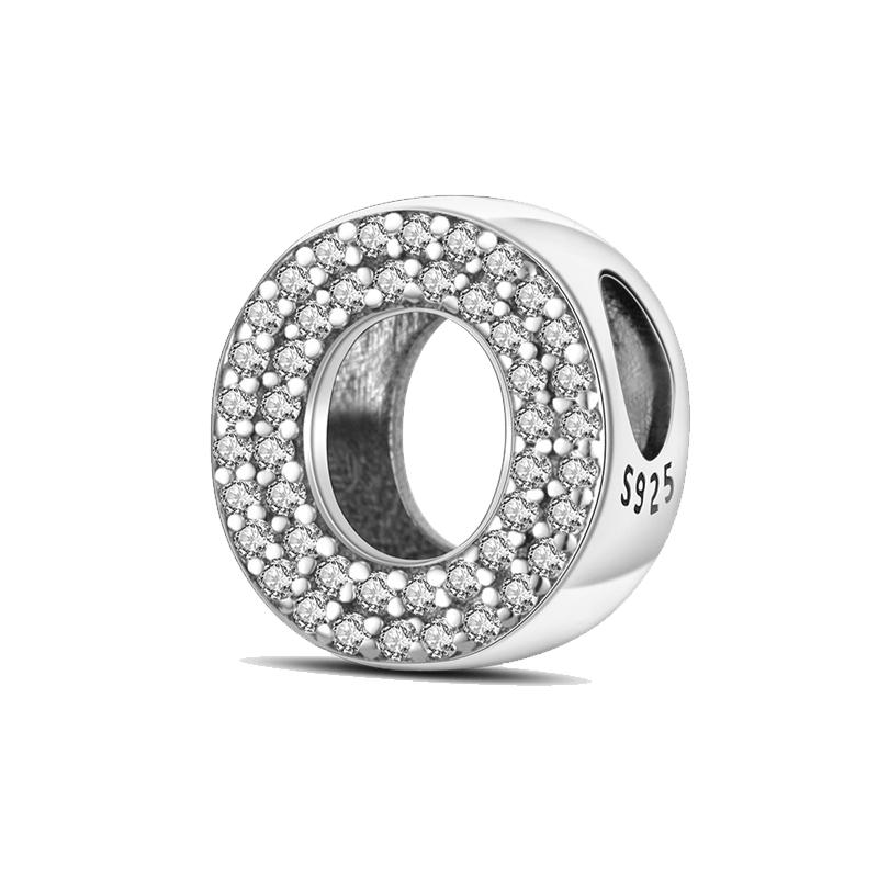 Copper Yellow Love 26 Letters Diy Love Charms Beads Fit 4Mm Hole Diameter Bracelets Fine Birthday Jewelry Gift