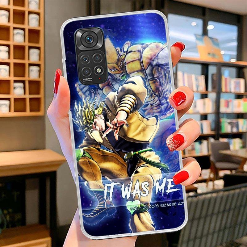 

Чохол для телефону JoJo s Bizarre Adventure Dio для Xiaomi Redmi Note 15 14 13 12 11 10 Pro Plus 14S 12S 11S 11T 11E 10S М який Fundas Redmi Note 11E Pro