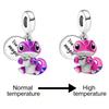 Copper Personalized Cute Chameleon Charm Pendant For Bracelets Diy Women'S High Quality Fashion Fine Jewelry