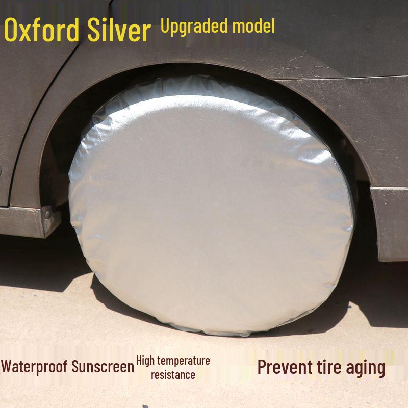 

Weather-Resistant Car Tire Cover: Sun, Rain, Freeze, and Urine Protection for Spare Tires Checkered 1 pc