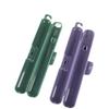 Portable Clear Toothbrush Storage Box with Hook for Travel