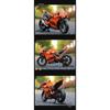 Welly 1/12 KTM RC 8C Alloy Race Motorcycle Model Diecasts Toy Simulation Metal Street Toys Car Collectibles Childrens Gifts