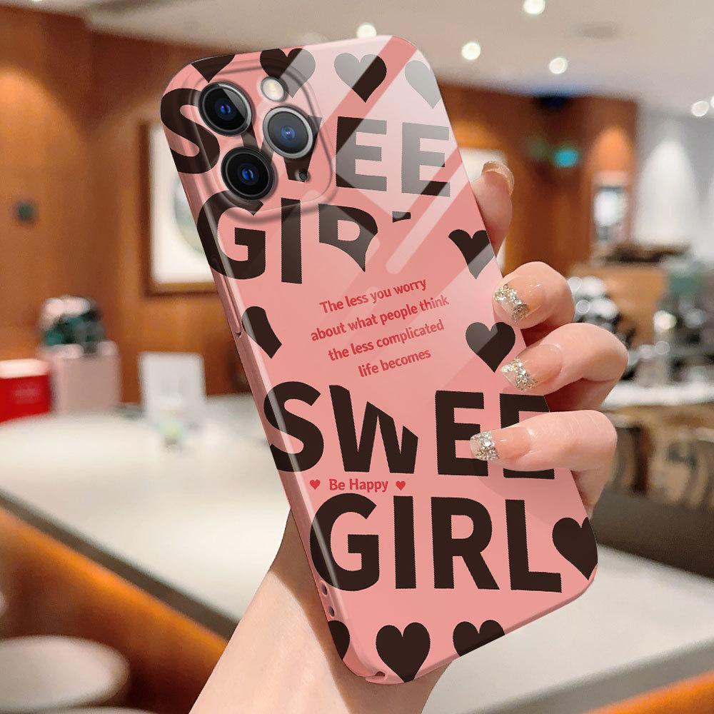 Fashion Hard Phone Case for iPhone 14 13 Mini 12 Pro Max 7 8 SE XR Samsung Galaxy S23 S22 A53 A04S M11 Ultra Slim Shockproof Cover Cases Coque