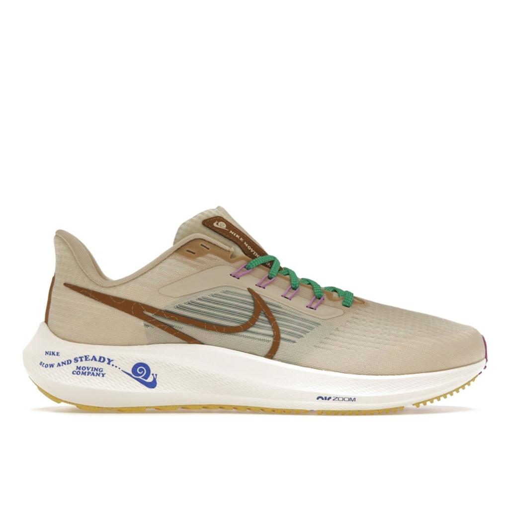 Nike Air Zoom Pegasus 39 Premium Moving Company Men Sneakers Cream Sanddrift Coconut-Milk DV8922-100