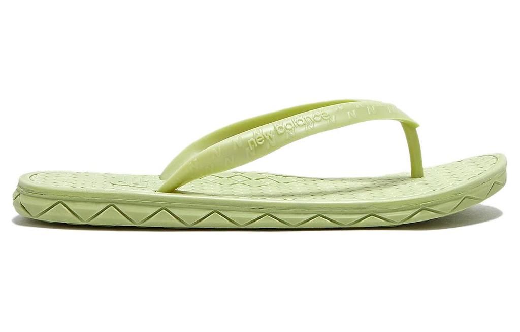 New Balance Comfortable Slip Resistant Flip Flops Women's Green NBRJDF711E