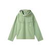 Nike Einfarbiger Logo-Kapuzenpullover mit Tasche Herren Oberteile Grün DX0718-386