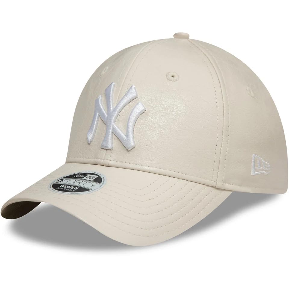 

New Era 940 Popular 9forty Free NY Women s Deep-Fit Cap, Hat, Yankees/Dodgers, Unisex, MLB, Women s (JP, Alphabet, Size, Stone/Leather) [Used]