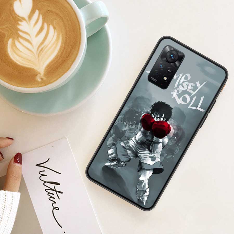 Hajime No Ippo Comics Phone Case For Xiaomi Redmi Note 12 Plus 12S 11 11T Pro 5G 11E 11S 4G 10 10S 9 9S 9T 8 8T 7 Cover Shell Co