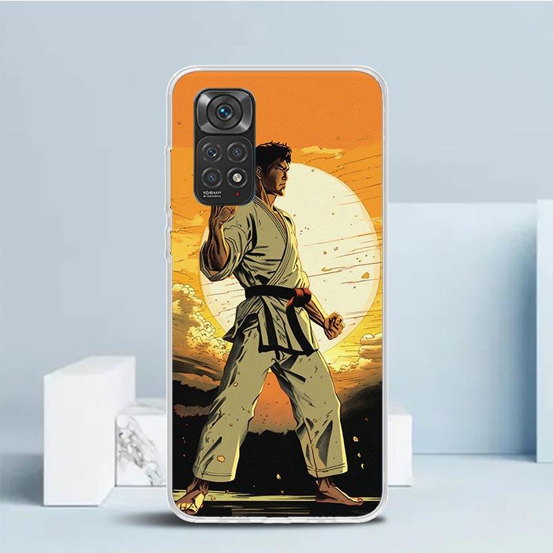 Kungfu Taekwondo Phone Case For Xiaomi Redmi Note 15 14 14S 13 12S 12 Pro Plus 11S 11 11T 11E 10S 10 + Soft TPU Back Cover Redmi