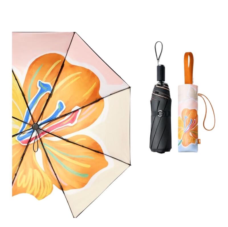 Beneunder Wildflower UV Protection Three-Fold Umbrella