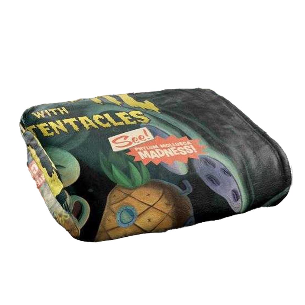 SpongeBob SquarePants Creature With Six Tentacles Silky Supersoft Blanket