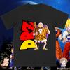 2026 Summer Dragon Ball Master Roshi Unisexs TShirt Muscular Kamehameha Graphic 100 Cotton Breathable Casual Short Sleeve Tee