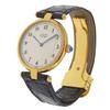 CARTIER Must Vermeille Watches cal.90 SilverDial Plated Gold/leather Quartz Analog display Women Used