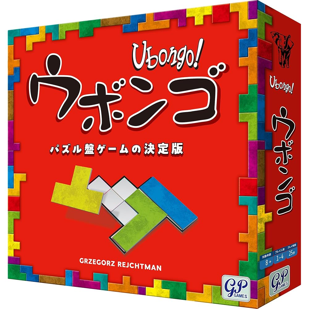 GPI Ubongo Standard Edition Brain Training Puzzle and Board Game Japanese Version