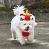 Pet Hat Super Soft Wear Resistant Flannel Medium Dogs Cats New Year