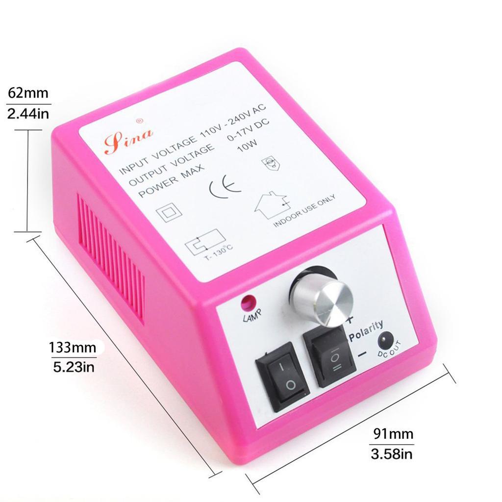 Electric Nail Art Drill Machine Salon Manicure Nail File Sanding Bands Equipment Home DIY Tools