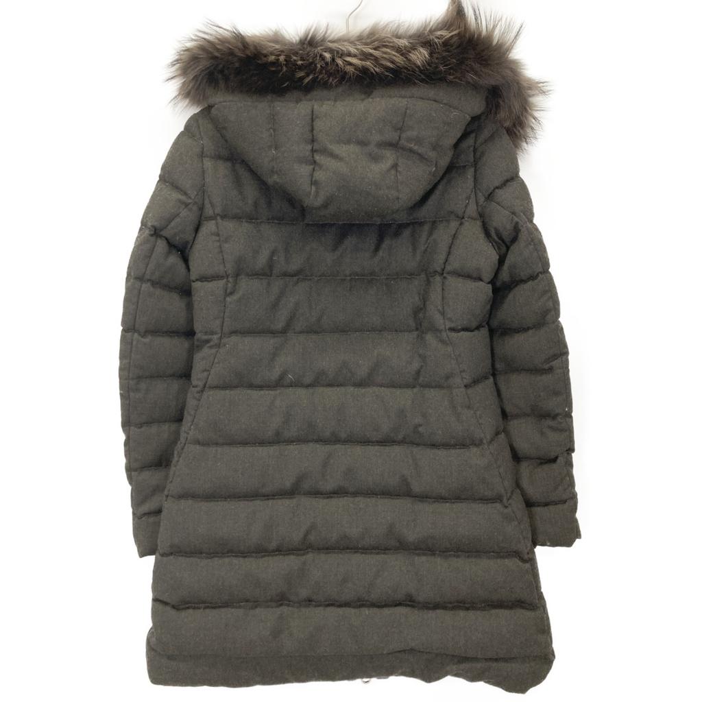 TATRAS 2020 LTA20A4571 Raviana Fur Down Coat coat 2 khakiUsed