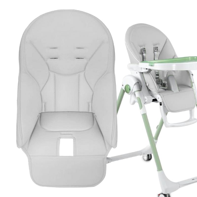 Baby Dining Chair Seat Cushion PU Leather Dining Chair Cover Child Dining Seat Case For Peg Perego For Siesta Zero3 For Baoneo