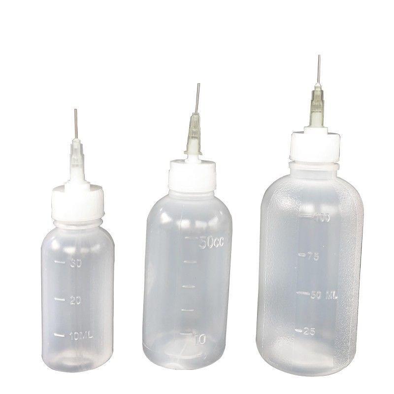 Cross-Border 30ml Needle Tip Glue and Alcohol Dispensing Bottle for Rosin Water Sub-packaging.