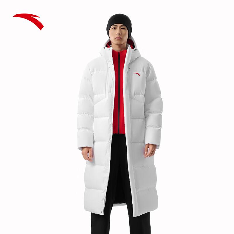 Anta Men's Six-Core Long Winter Down Jacket