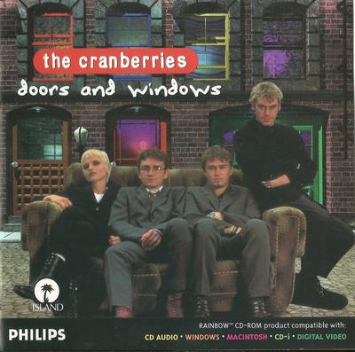 CD CRANBERRIES  Doors  Windows CD Rom Hybrid  3106910302 Island Records 1995 US Rock Used