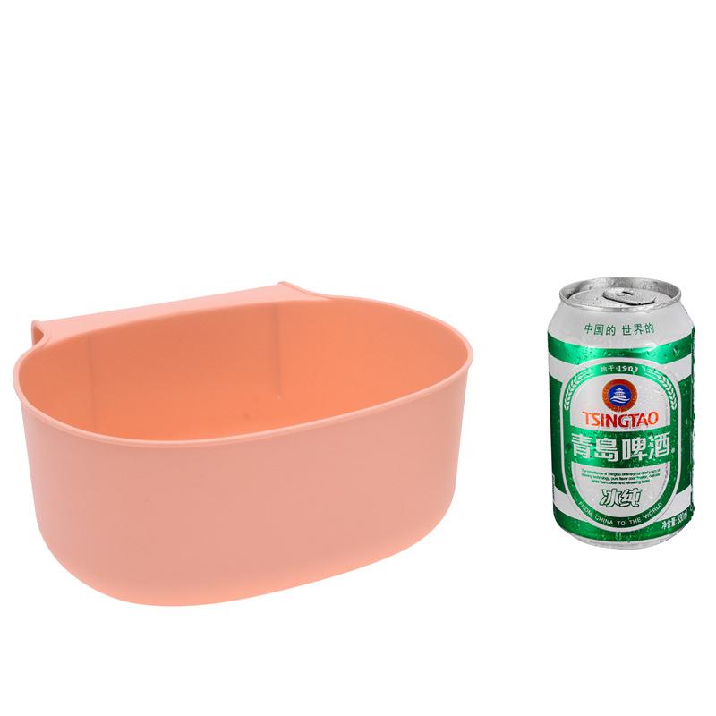 Kitchen cabinet door hanging food waste trash can trash basket, household storage box peel confetti sorting trash basket