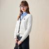 Women's V-Neck Thickened Wool Cardigan