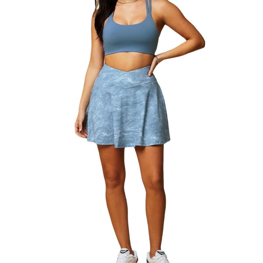 Women's Quick-Dry High-Waisted Golf & Yoga Skirt