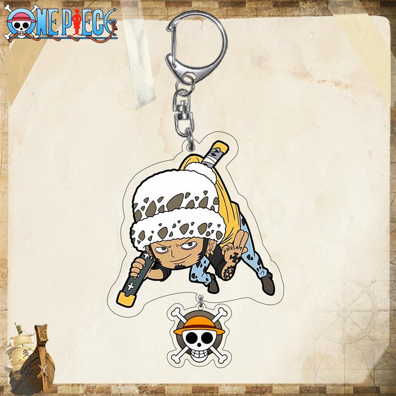 One Piece Luffy Acrylic Keychain - Chopper, Zoro, Anime/Manga, 2D Acrylic Keychain/Cartoon Keychain Gift