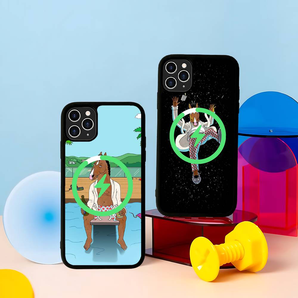 Classic Animation BoJack H-Horseman For Magsafe Magnetic Phone Case For IPhone 17 16 Pro Max 15 Plus 14 13 12 11 Cover