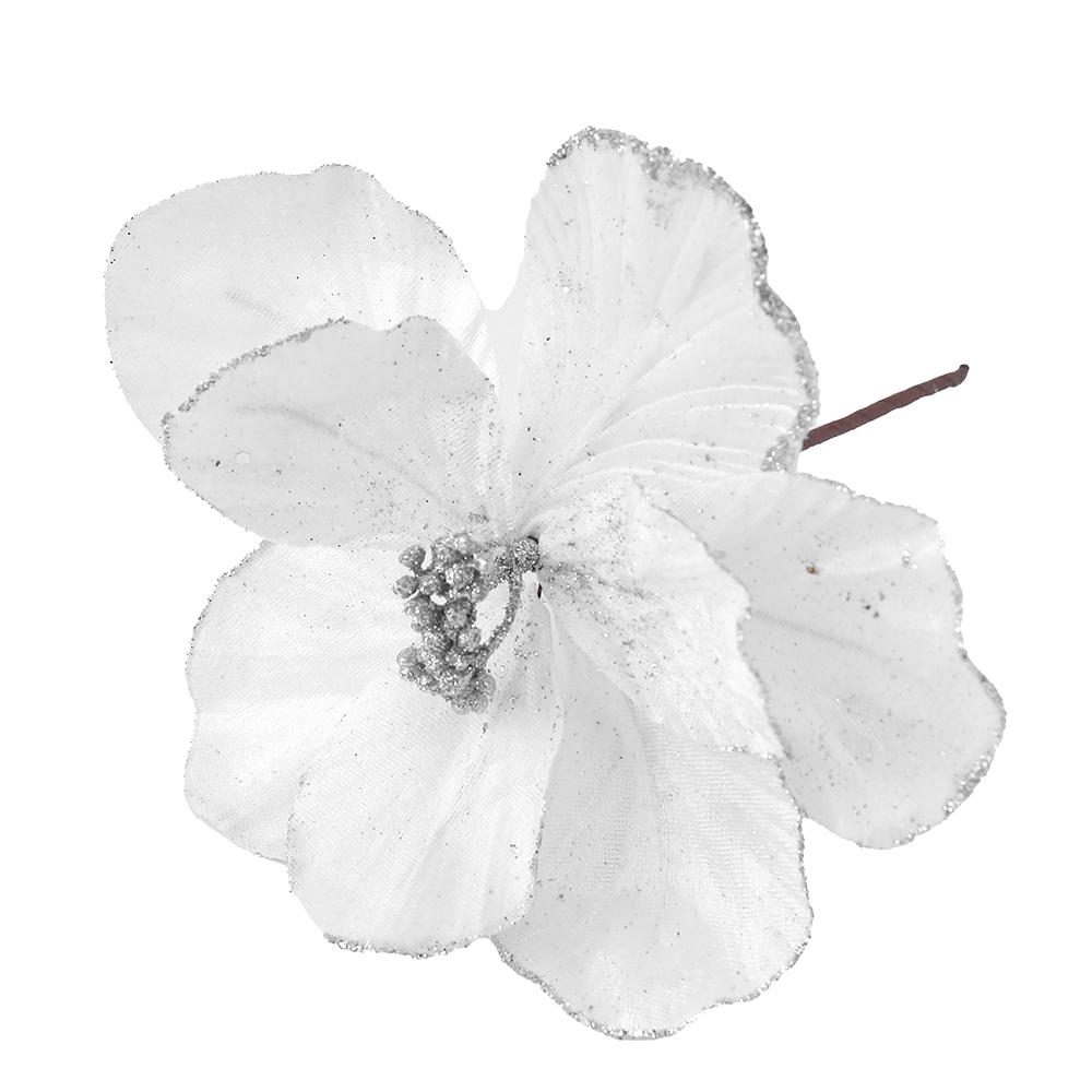 1Pcs Artificial Flowers 20CM Fake Flowers Christmas Tree Decoration for Home Decor DIY Crafts Gifts Garland Ornament Accessories