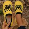 Spring and Summer New Fly-woven Mesh Breathable Women's Shoes Comfortable and Fashionable Versatile Flat-bottomed Casual Women's Shoes