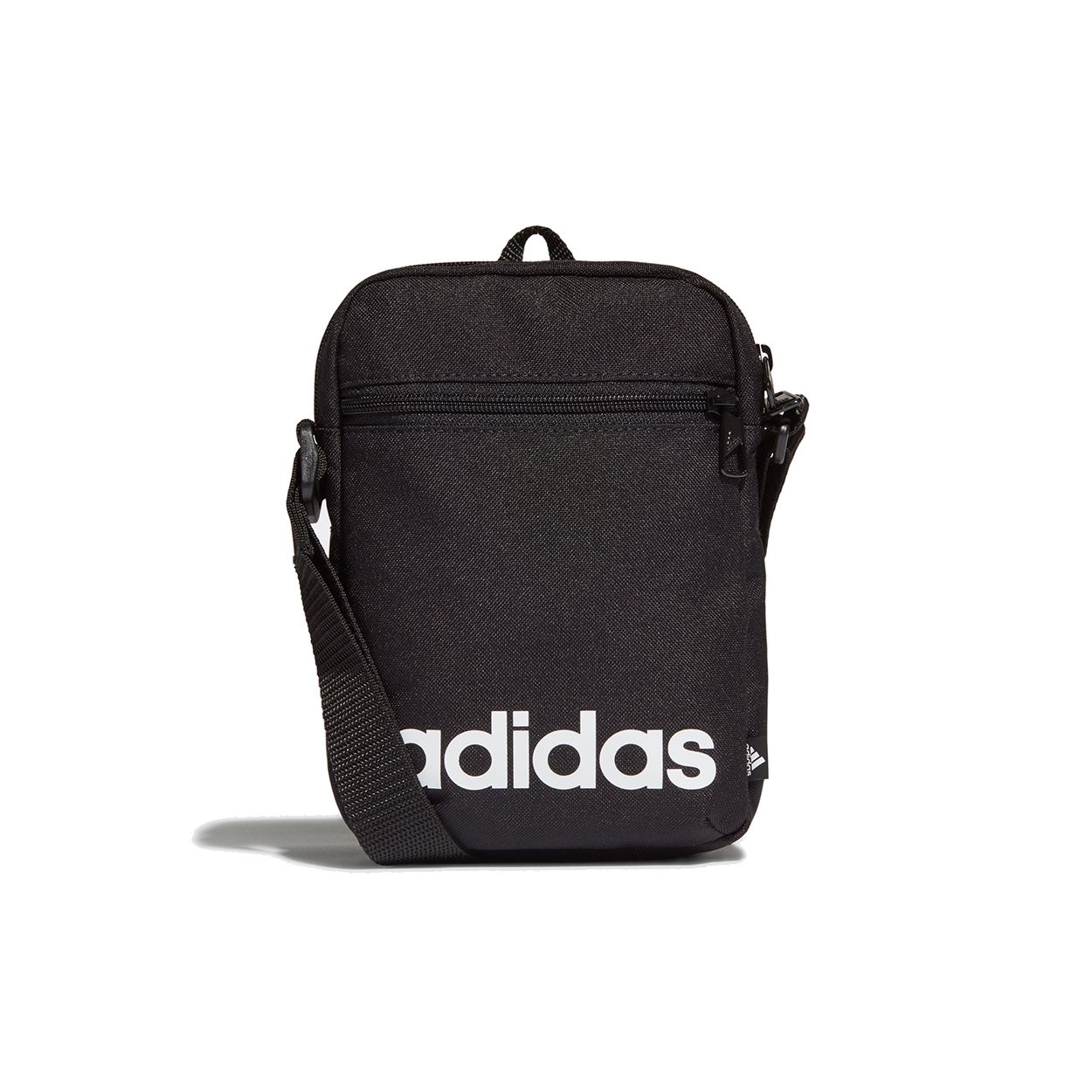 Adidas Linear Org Sports Zipper Shoulder Bag Unisex Shoulder Bag Black GN1948 Black