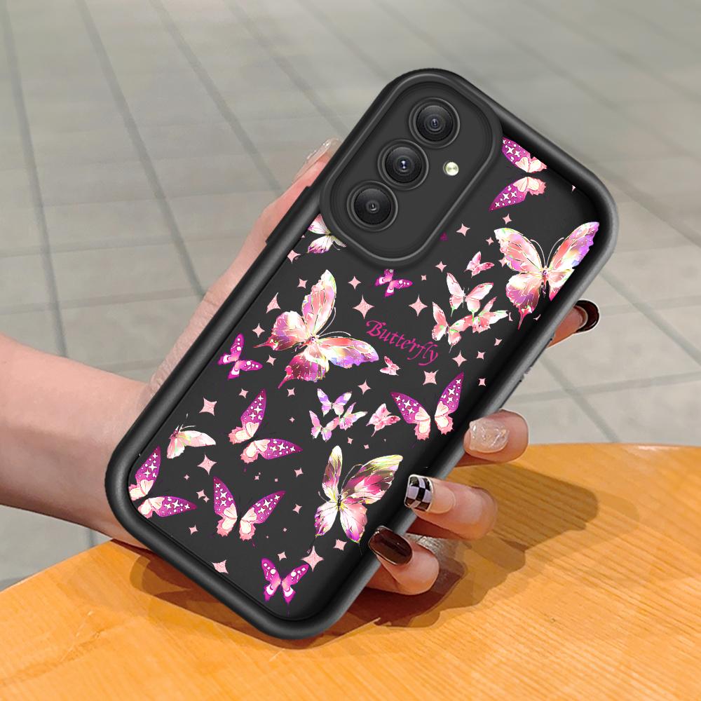 Soft Silicone Square Ladders Cartoon Pattern Full Cover Camera Protection Shockproof Case for Huawei Honor Xiaomi Redmi Samsung