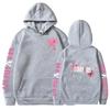 Stray Kids Idol Support Hoodies Womens Casual Pullovers Coats Harajuku Unisex Hoodie Cartoon Printed Sweatshirts Hip Hop Hoody Streetwear