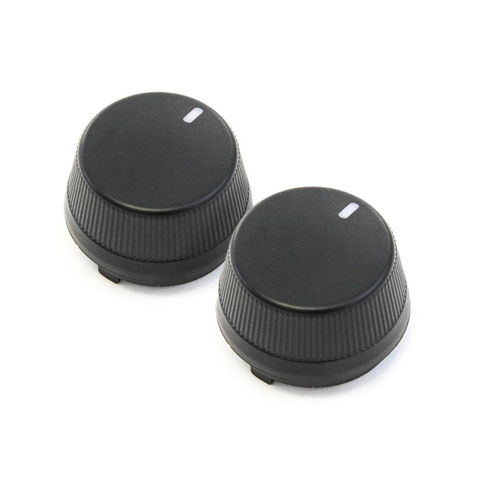 2 Control Knobs Fan Speed Heater A/C For Honda Accord 1998-2000 Temperature