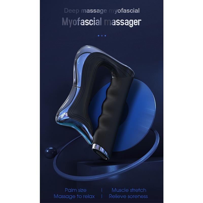 Elektrisches Zervixmassagegerät entspannt die Schulter- und Nackenmuskulatur durch Vibrations-Faszienpistole