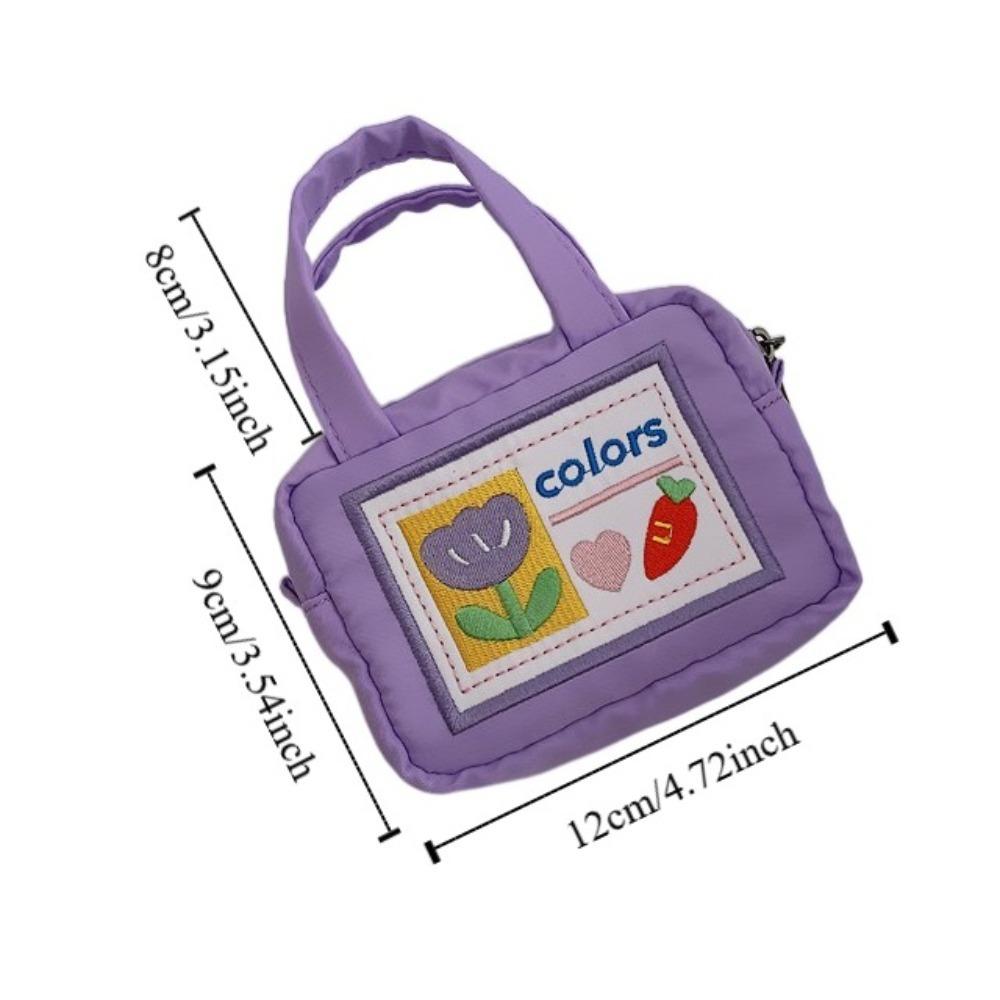 Cartoon Flower Kawaii CCD Camera Bag Ultralight Small Change Bag Cute Storage Bag  Lipstick