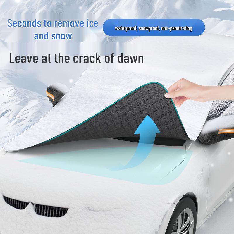 Mágneses Téli Autó Szélvédő Hó- és Jégvédő