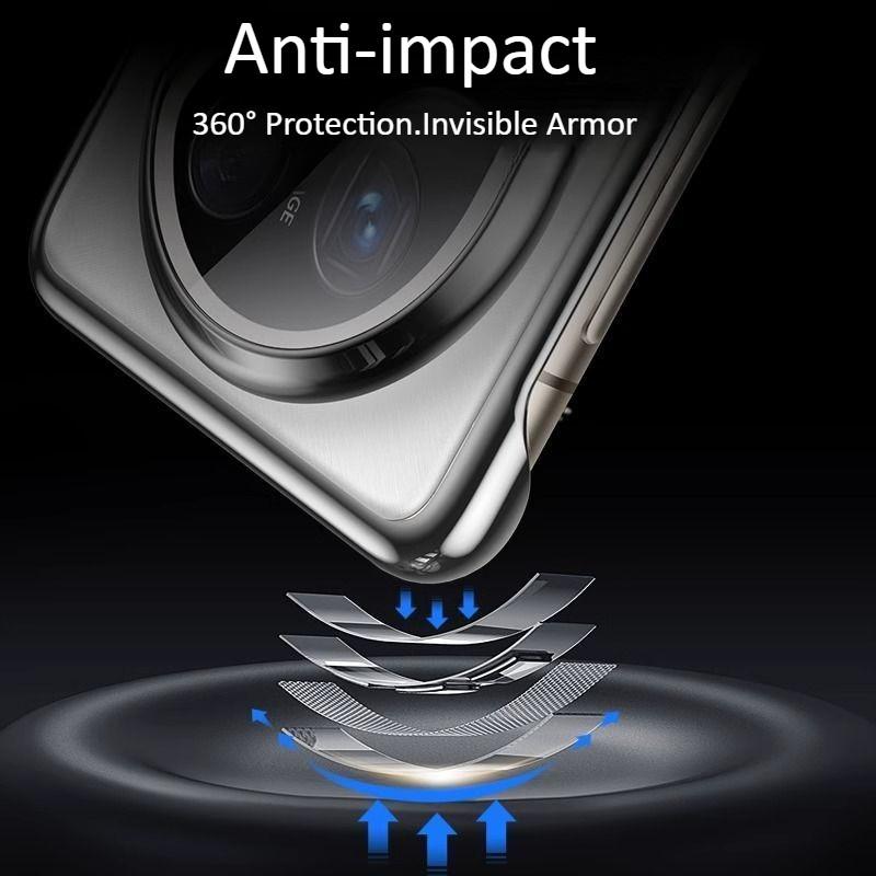 For Huawei Mate 70 60 50 Pro Pro+ RS Frameless PC Phone Case Mate70 70pro+ 60pro Mate50rs Transparent Ultra-thin Back Cover