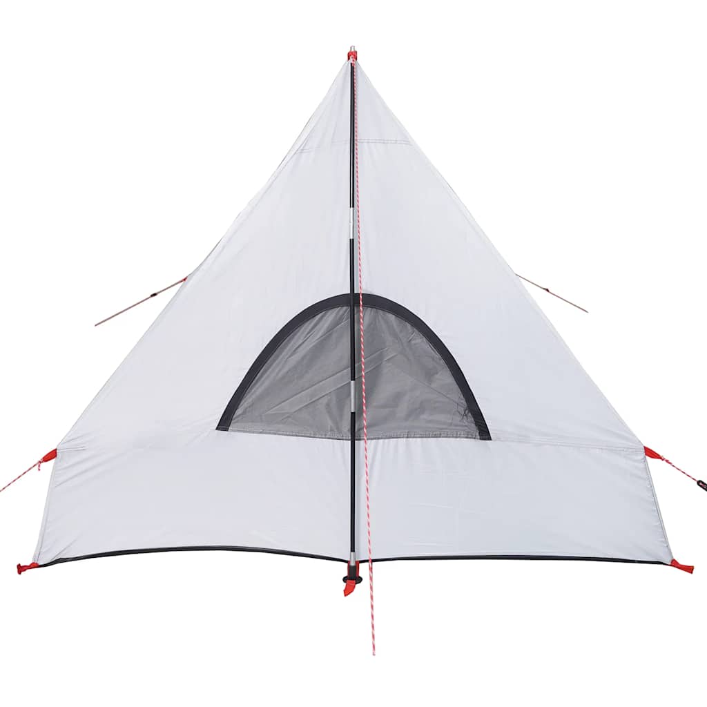 Camping Wedge Tent for 2 Persons White Blackout Waterproof