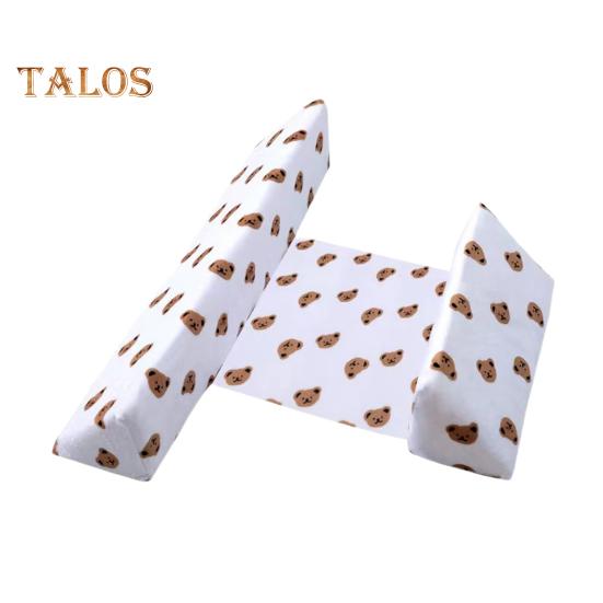 

Подушка-клиновидная подушка для сна на боку для младенцев с регулируемым антиопрокидывающим эффектом, съемная, моющаяся, с наклоном в 45 градусов, с мягкой пеной с эффектом памяти, с эффектом против рвоты Bear