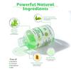 GJYC PET Bead Infused Aloe Vera Green Tea Scented Green  Pet Color Shampoo Soothes Itchiness Softens Fur For Dogs Cats