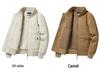 Men's MA-1 Pilot Jacket: Spring/Autumn Motorcycle Coat, Plus Size, Solid Color Military Flight Uniform