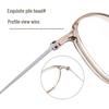 6.8g Ultralight Pure Titanium Small Round Eyeglasses Frame – Trendy Internet Celebrity Style