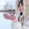 Cashmere Womens Touch Screen Gloves For Winter Warmth With Windproof Protection For Commuting